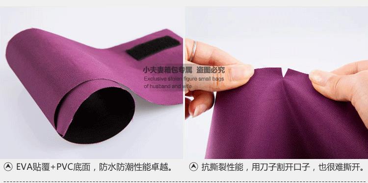 Oxford khung phổ biến Bánh xe 24 inch vali hộp mềm nữ 22 vali nam 26 túi vải khóa hộp vali kéo chính hãng