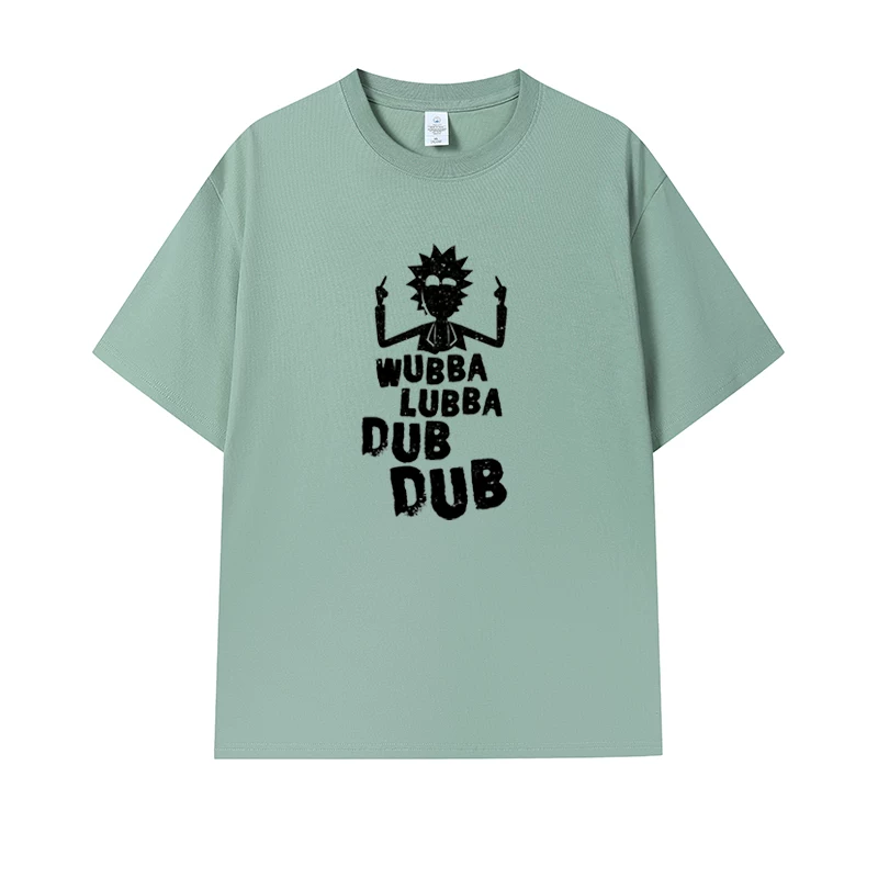 Фанатская футболка Desperate Poisoner Co -name Rick and Morty T -shirt Rick and Morty Мужчины и Женщины Аниме Студентская пара одежда