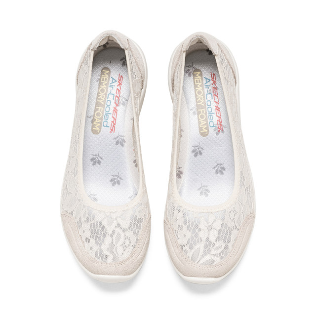 ເກີບແມ່ຍິງ Skechers summer lace ແມ່ເກີບເກີບ wedge breathable ອາຍຸກາງແລະຜູ້ສູງອາຍຸເກີບບາດເຈັບແລະເກີບຕາຫນ່າງອ່ອນ soled ໃຫມ່