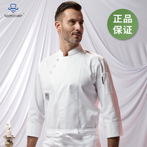 Chefs clothing short sleeve summer thin kitchen Western restaurant large size breathable hotel long sleeve chef work clothes mens custom