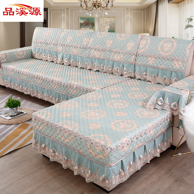 Sofa cushion European four seasons universal fabric non-slip simple modern cushion custom-made all-inclusive universal sofa cover towel