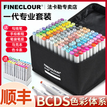 Fakal Mark Pen Generation FINECOLOUR Mark Pen Fakal 1 Generation 240 Color Double Head Alcohol Oil Mark Pen Set Animation Painting 36 48 60 72 Color 1