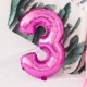 Розовый номер 3