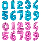 Цифровой детский воздушный шар, 32 дюймов, подарок на день рождения