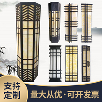 Outdoor wall lamp waterproof and rustproof hotel exterior wall lamp outdoor lamp engineering custom lighting door imitation marble wall lamp