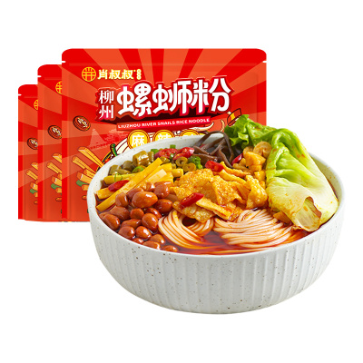 【肖叔叔】螺蛳粉柳330g*3袋