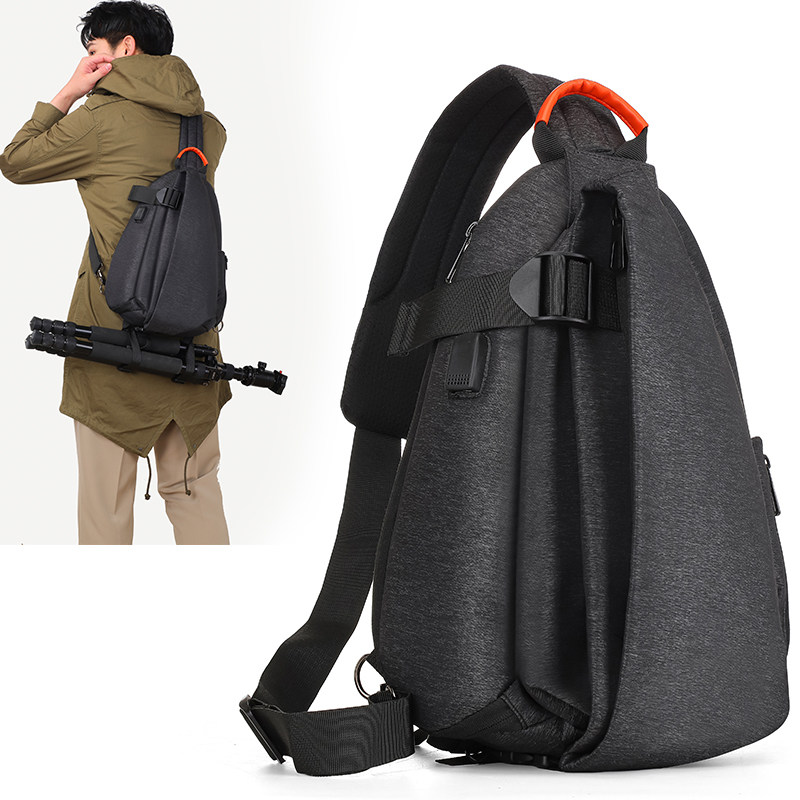 Suitable for Sony Nikon Canon Camera Package Single Eye Triangle Package Waterproof Single-shoulder Photography Package Large Capacity Men and Women