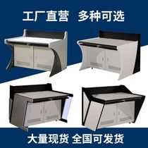 Paint stainless steel control room center console quadruple command room monitoring workbench five dispatch console