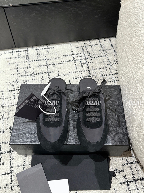 Jsl Early Spring New Genuine Leather Slip-On Lazy Mules with Closed Toe, Casual Lace-Up Color-Blocking Breathable Mules for Women, Trendy