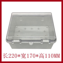 Transparent buckle 220*170*110 waterproof junction box outdoor plastic shell electrical sealed power distribution box