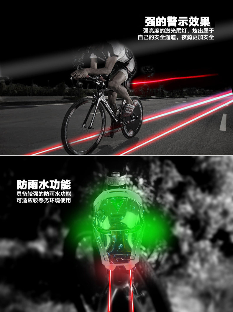 Eclairage pour vélo ACRONO - Taillights - Ref 2398157 Image 11