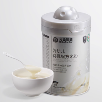 babycare光合星球宝宝米粉5A配方高钙铁维C有机乳清蛋白米糊辅食