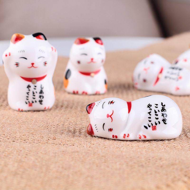 Cat Feline Pen Holder Pen Rack Cat Pen pens Pens Pens for Cat And Cat Desktop Small Pendulum Pieces Pen Brush Pen