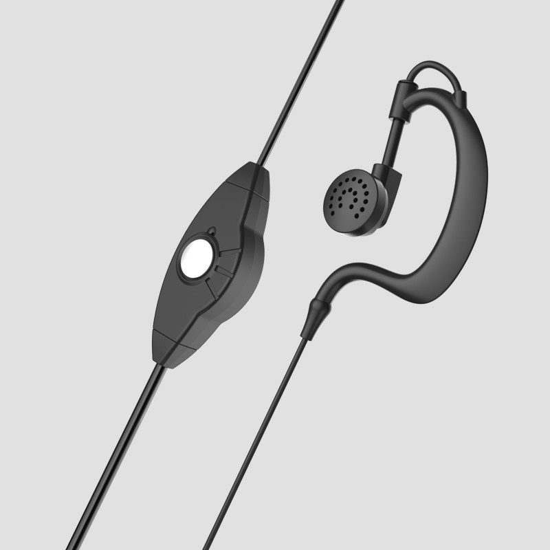 6200c single-hole aluminum foil headphone cable is suitable for Jiangke Zhongchen M1 series walkie-talkie general purpose