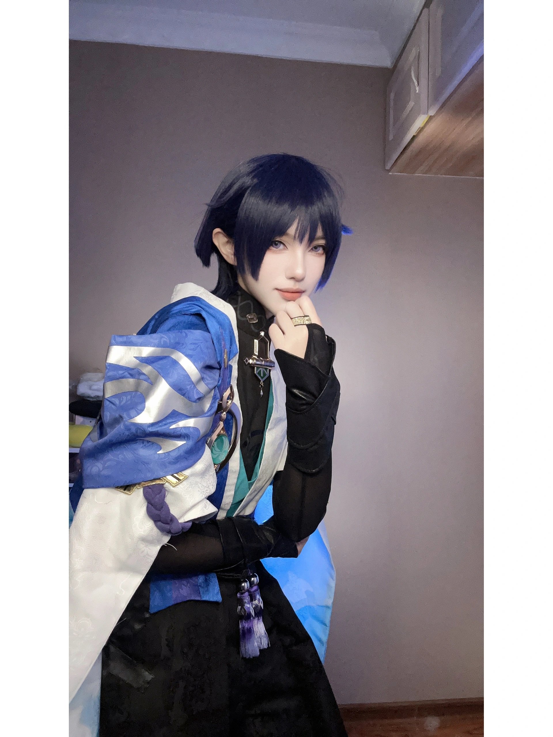 散兵cos服流浪者cos服!国崩与流浪者的完美组合_Cosplay女装_淘宝游戏网