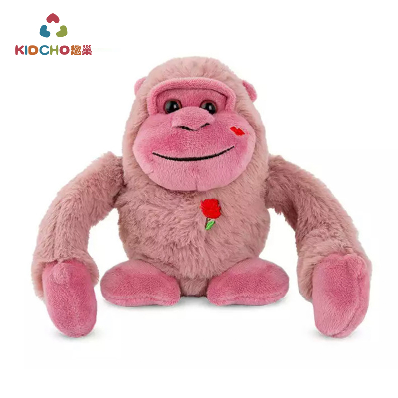 KIDCHO anecdote electric music turning monkey child baby plush toy will sing stunt sound control turn and fight