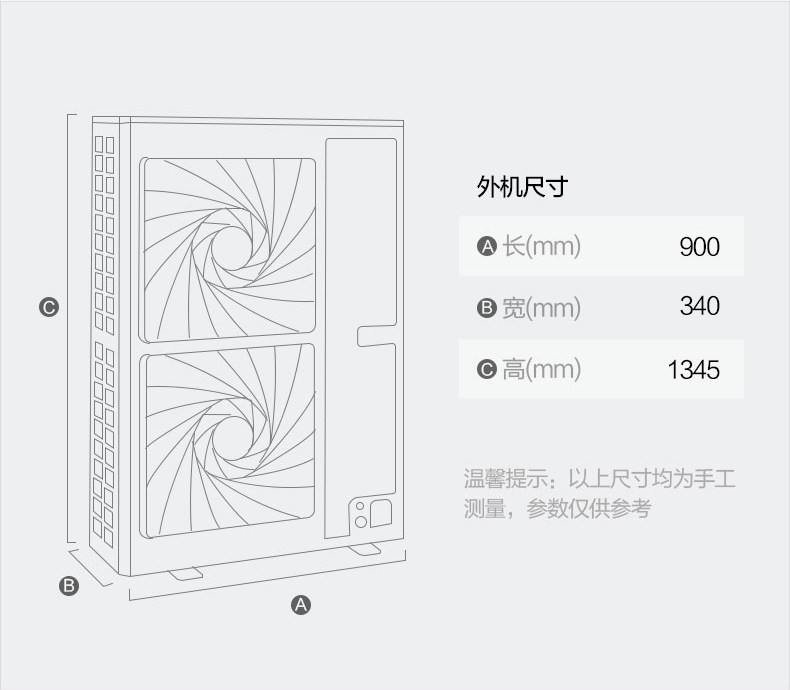 烟台格力中央空调 隐藏式多联机家用中央空调  GMV-160WL/C1