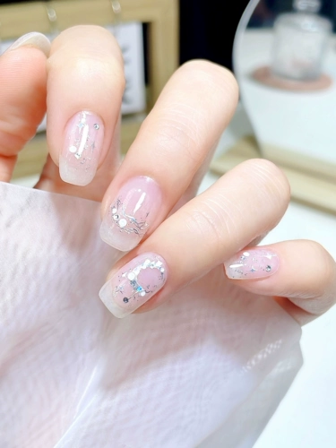 Наклейки для ногтей, накладные ногти, гель для ногтей, гель-лак, готовый продукт