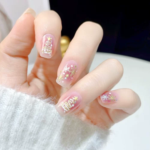 Гель для ногтей, водостойкие наклейки для ногтей, второе поколение