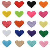 Мини маленькая любовная ткань наклейка для одежды.