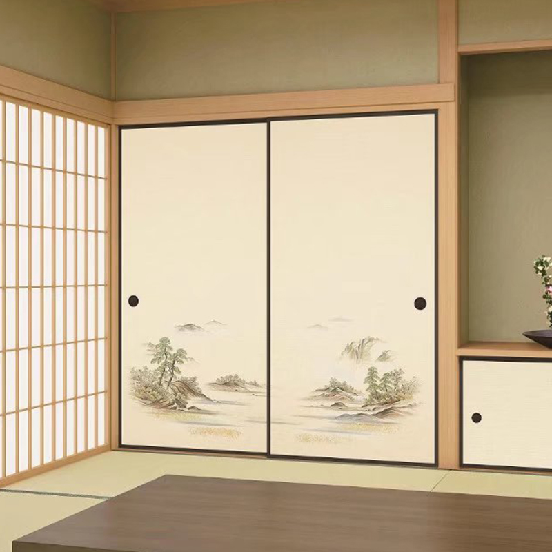 Hooke dragon tatami sliding door custom-made Fosma door partition lattice door sliding door tatami wardrobe door