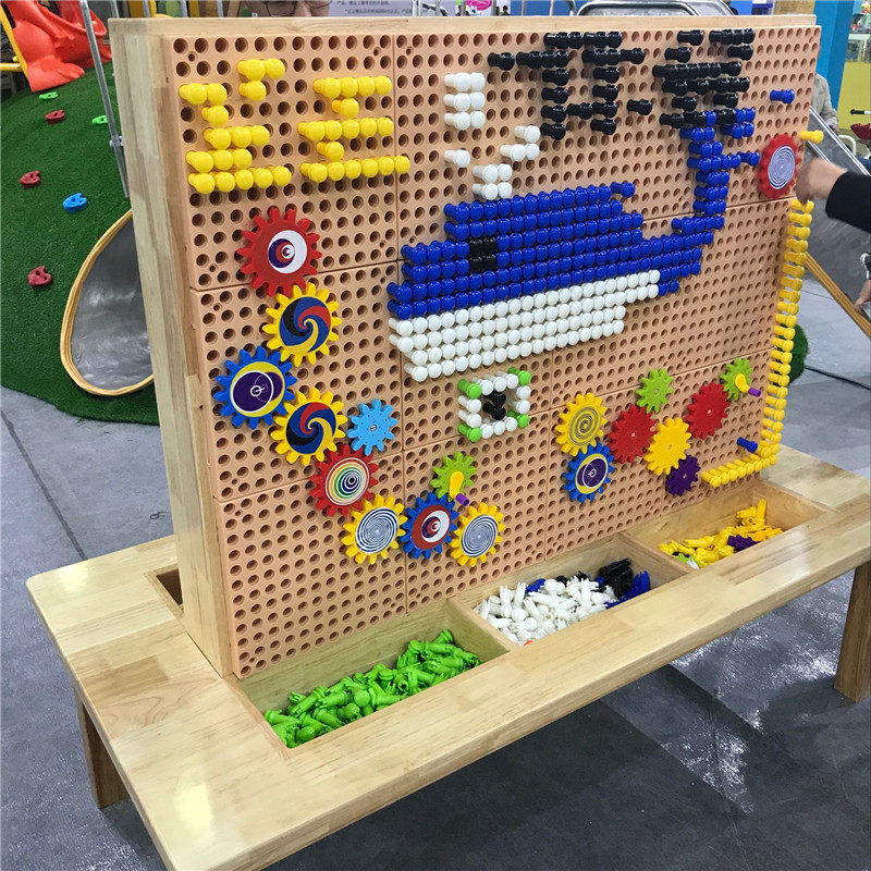 Kindergarten early teaching puzzle puzzle decoration wall decoration jigsaw block operation puzzle puzzle teaching toys