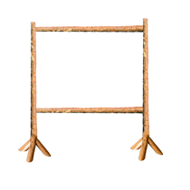 Outdoor wooden frame flag frame wooden frame camping camping expansion park log wooden frame wedding decoration wooden frame