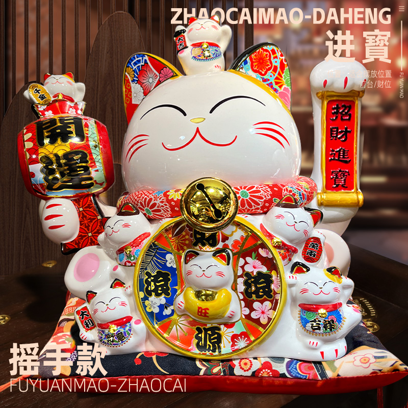 銅制 招財猫 招財進宝 茶台茶寵 自宅 オフィスカウンター 装飾品 工芸品 置物 銅制 招財猫 招財進宝 茶台茶寵 自宅 オフィスカウンター 装飾品