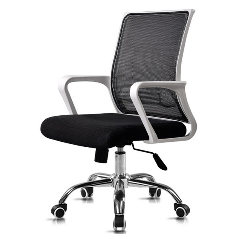 Computer Chair Staff Office Chair Modern Minimalist Office Swivel Chair Accessible to lift Guest Training Chair Bow-shaped Chair