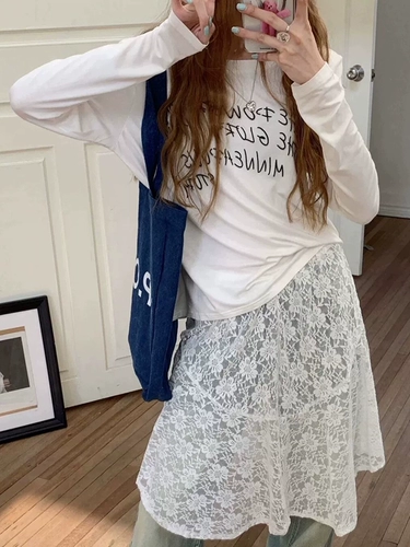 Ретро кружевная юбка, мини-юбка, кружевное платье, высокая талия