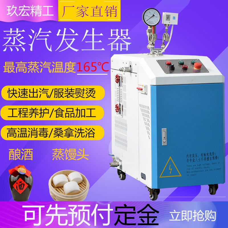 Fully automatic electromagnetic steam generator Commercial small fully automatic brewing industry high temperature disinfection electromagnetic steamer