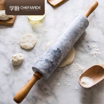 Xuechu Marble Rolling Pin Roller Stone Dumpling Bun Pizza Crust Large Pressed Noodle Home Baking 1720