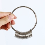 Металлическая ключа кольцо строки круга клавиши клавиша клавиши кольца платы креативные клавиши категория категория анти -lost -знаки