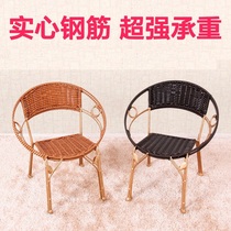 Indoor stools Single Tea Table Bamboo and Rattan Chair balcony small tea and a few bamboo chairs handmade seats