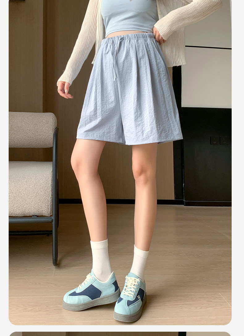 孕妇短裤夏季薄款外穿无托腹不勒肚子奶芙裤宽松休闲打底裤子夏装 — 29