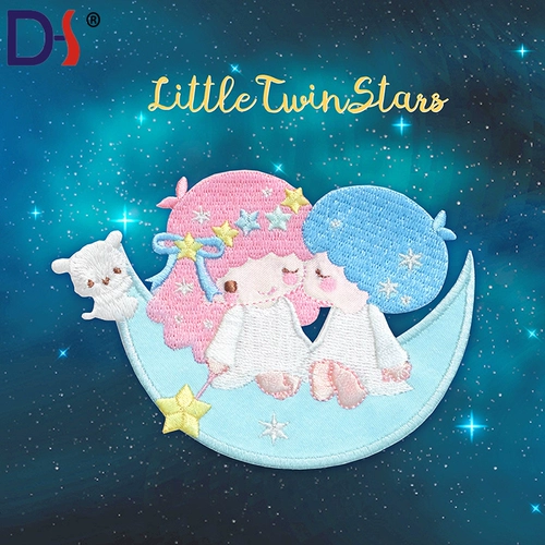 Самоклеющаяся наклейка, мультяшный чехол для телефона для друга, с вышивкой