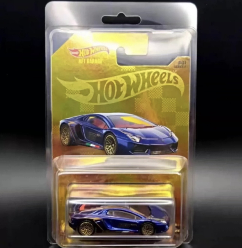 Hot Wheels Nfth Lamborghini Golden Card Original Package Hot Wheels Nfth Lamborghini Golden Card Original Package