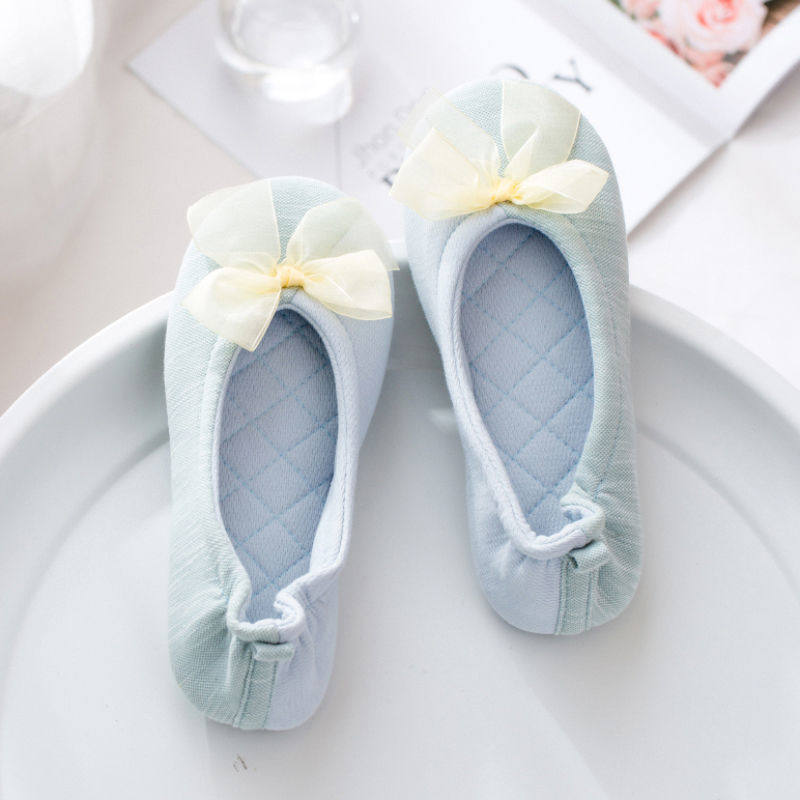 Summer months Sub-shoes Large size Post Heel Spring Summer Thin pregnant woman Postnatal slippers can be externally worn 4 5 6 May