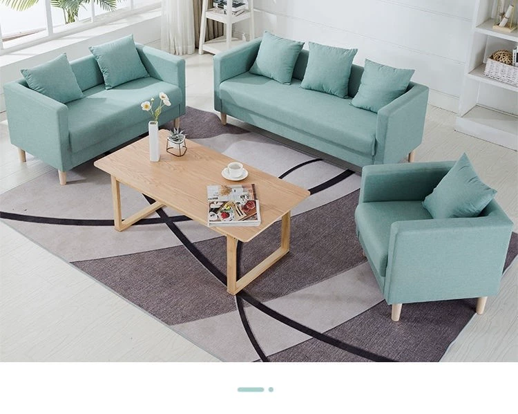 Sofa hiện đại tối giản hai chỗ ngồi không gian nhỏ sofa nhỏ sofa lưới màu đỏ căn hộ nhỏ ghế sofa đôi - Ghế sô pha