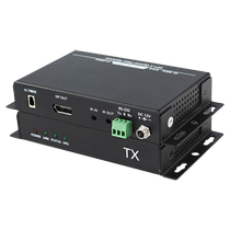 Uncompressed HD DP1 4 fiber extender 8k optical transceiver 4k transceiver 60hz bidirectional ir infrared rs232 data 7680x4320 single multimode single fiber 300 meters