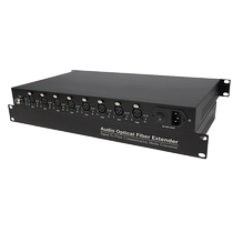 Seal Leaning 2-way 4-way 8-way 16-way 32-way single-direction Cannon audio optical transmitter and receiver with 48V phantom power fiber transceiver Cannon seat XLR Light extender 24Bit single fiber LC No bottom