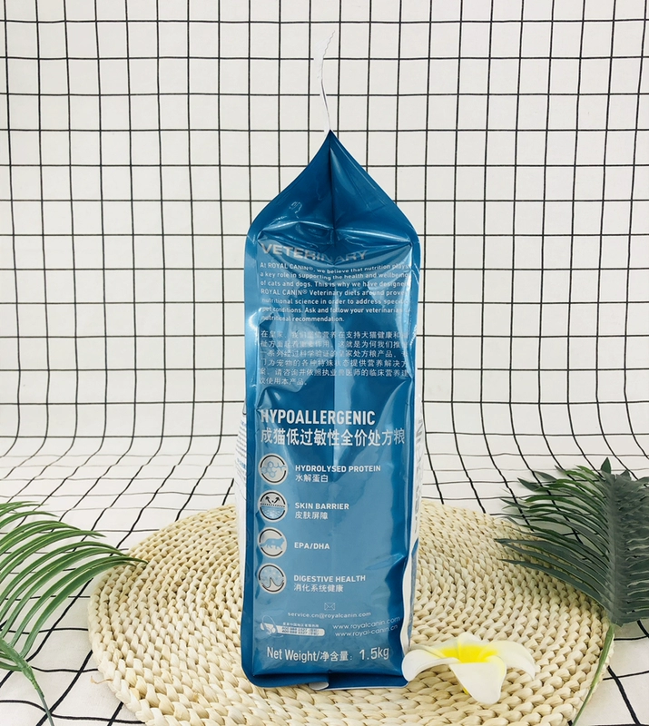 Royal Cat Food DR25 Thực phẩm Dị ứng da Điều hòa Tiêu hóa dành cho người lớn Cat Không gây dị ứng Giá đầy đủ Thực phẩm theo toa 1,5kg - Cat Staples