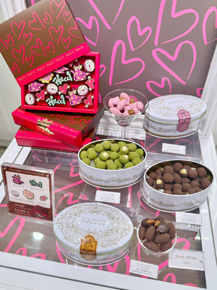 【日本直邮】HACCI 花绮蜂蜜坚果巧克力 可可榛子味 90g