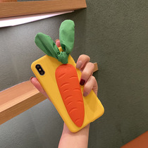 Cute solid carrot vivonex3s mobile phone shell nex3 fun cartoon female nex protective sleeve emulation food