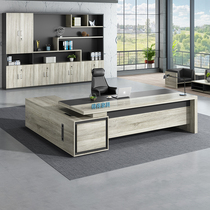 Office furniture Nordic boss desk Office desk chair Simple modern workbench Supervisor manager President table Large desk