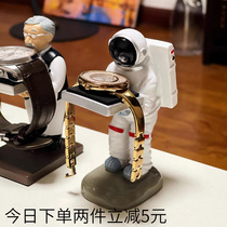 Astronaut watch rack old Butler watch watch display stand creative Watch stand table storage tray home