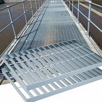 Customized garage water collection well maintenance manhole cover galvanized steel grating floor drain toothed factory grating plate sewage load-bearing