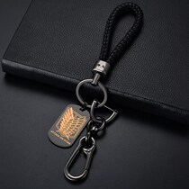 The onslaught of the giant keychain soldier Lewell surrounding pendant pendant animation two-dimensional key ring