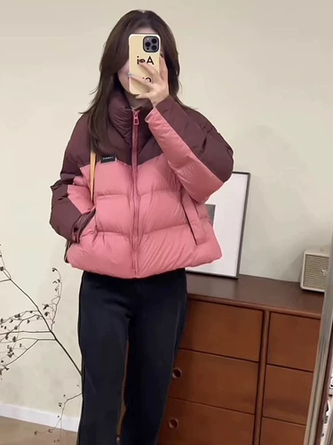 Зимний пуховик, утепленная куртка для отдыха, коллекция 2023, в корейском стиле