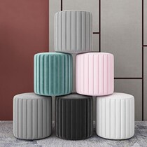 Nordic dressers stool Bedrooms modern minimalist suede cloth chair cloth art light lavish economy type chair Makeup Chair Stool